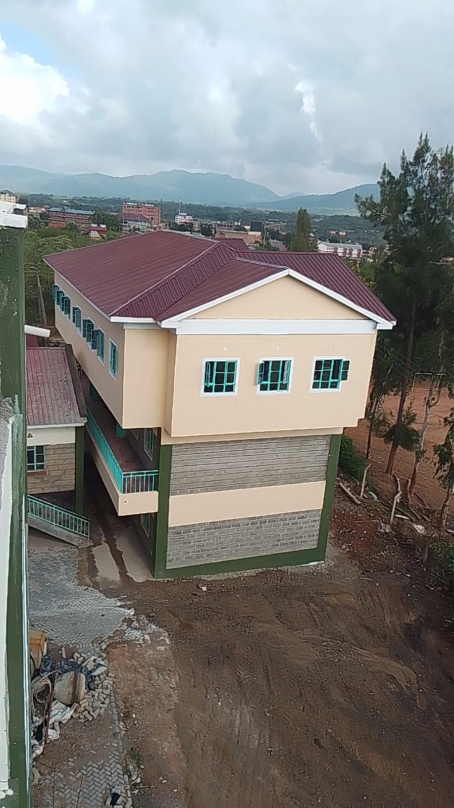 Makueni School exterior front view