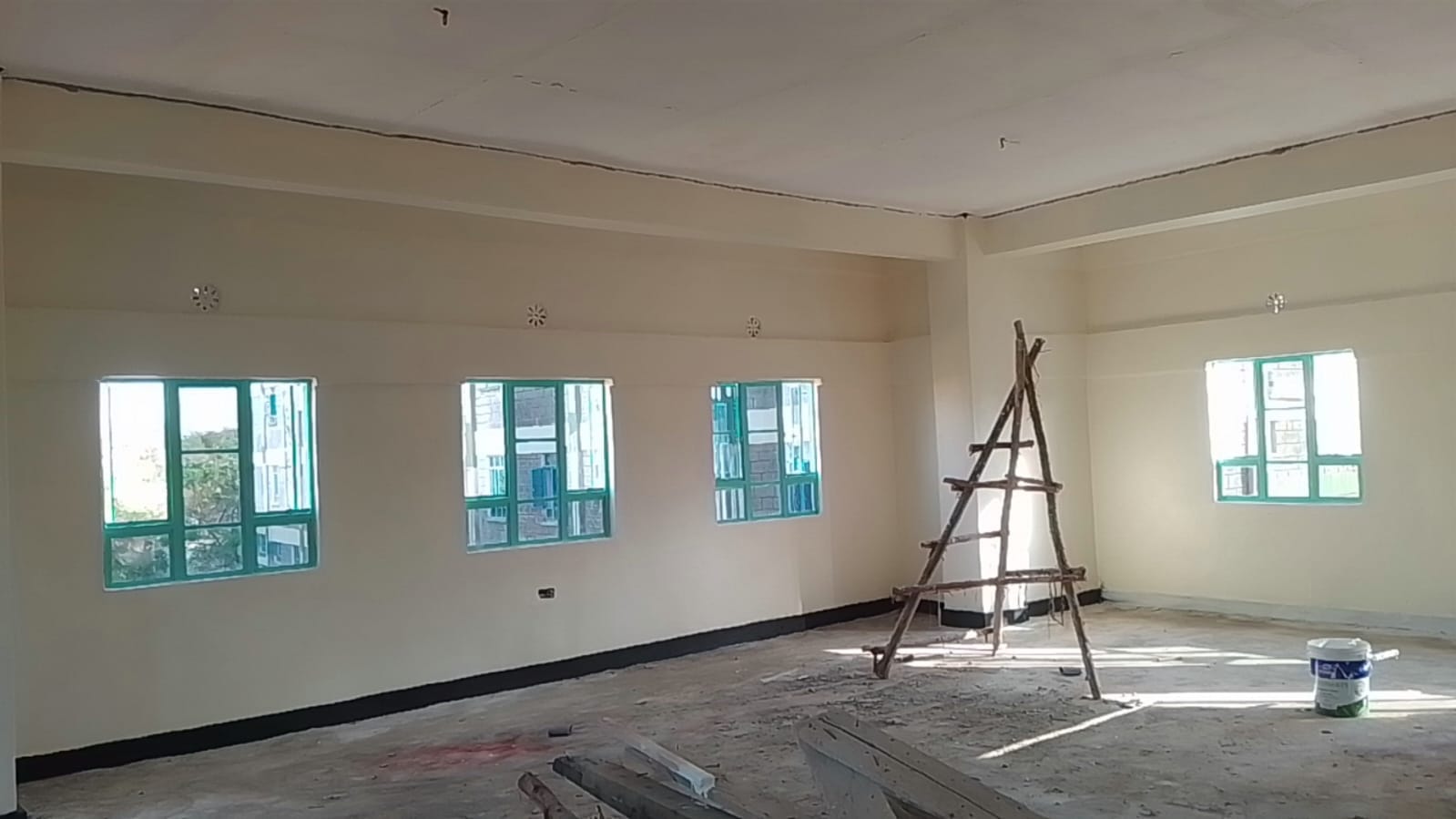 Makueni School classroom interior